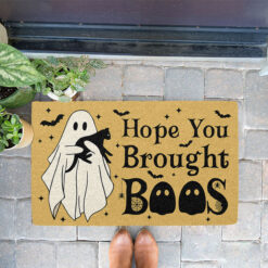 Hope You Brought Boos Halloween Doormat