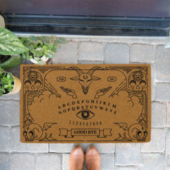 Halloween Classic Ouija Board Coir Doormat