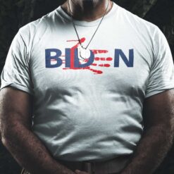 Biden Bloody Skeleton Hand Shirt