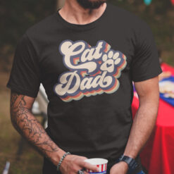 Cat Dad Shirt For Parents Day