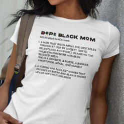 Dope-Black-Mom-Definition-Shirt