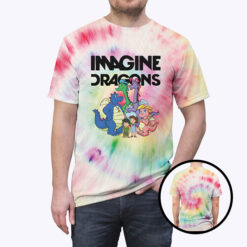 Dragon Tales All-Over Print T-Shirt Imagine Dragon