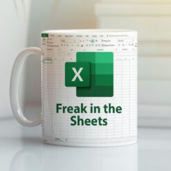 freak in the sheets mug