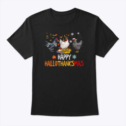 Happy Hallothanksmas Shirt Chicken Lovers
