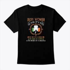 Irish Woman The Soul Of A Witch The Fire Of The Loneness Shirt