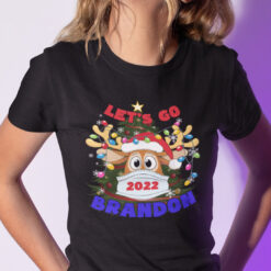 Let's Go Brandon Christmas Santa Shirt
