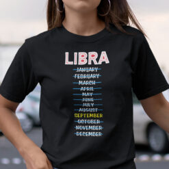 Libra September Shirt Zodiac Libra Tee