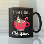 Official This Girl Loves Christmas Mug 