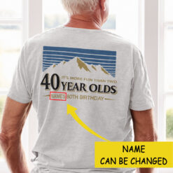 Personalized More Fun Than Two 40 Year Olds Shirt 80th Birthday
