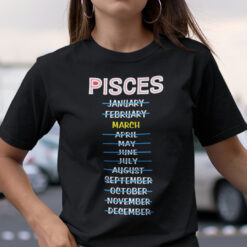 Pisces March Shirt Zodiac Pisces Tee
