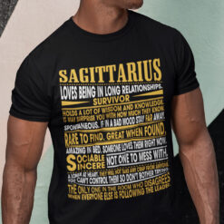 Sagittarius Shirt Loves Being In Long Relationships