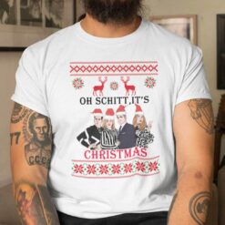 Schitt's Creek Christmas Shirt Oh Schitt It's Christmas