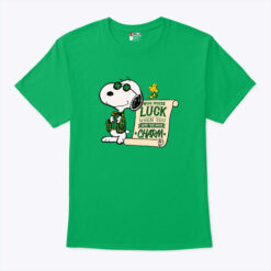Snoopy Who Needs Luck When You Have This Much Charm Shirt