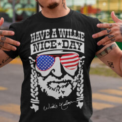 Willie Nelson 4th Of July T Shirt 