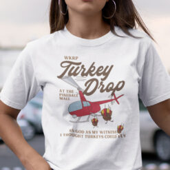 WKRP Turkey Drop T Shirt At The Pinedale Mall